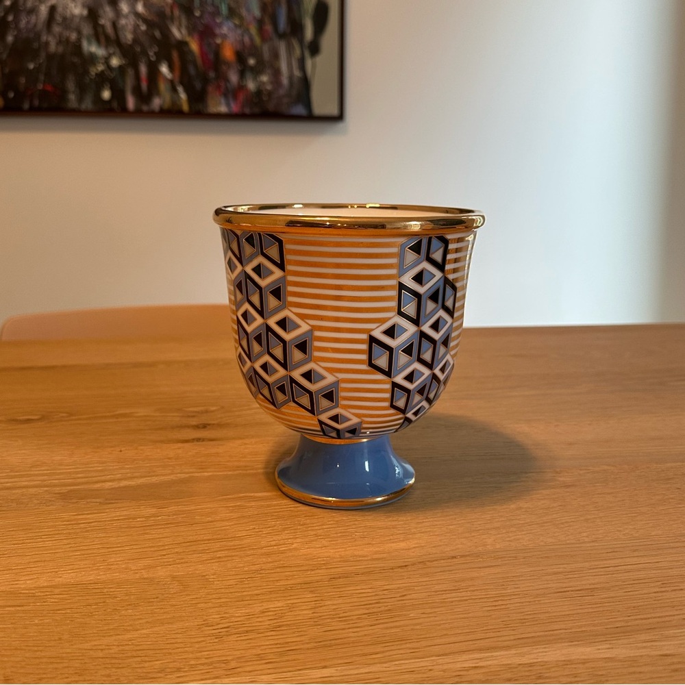 Jonathan Adler Versailles Puzzle Pedestal Bowl